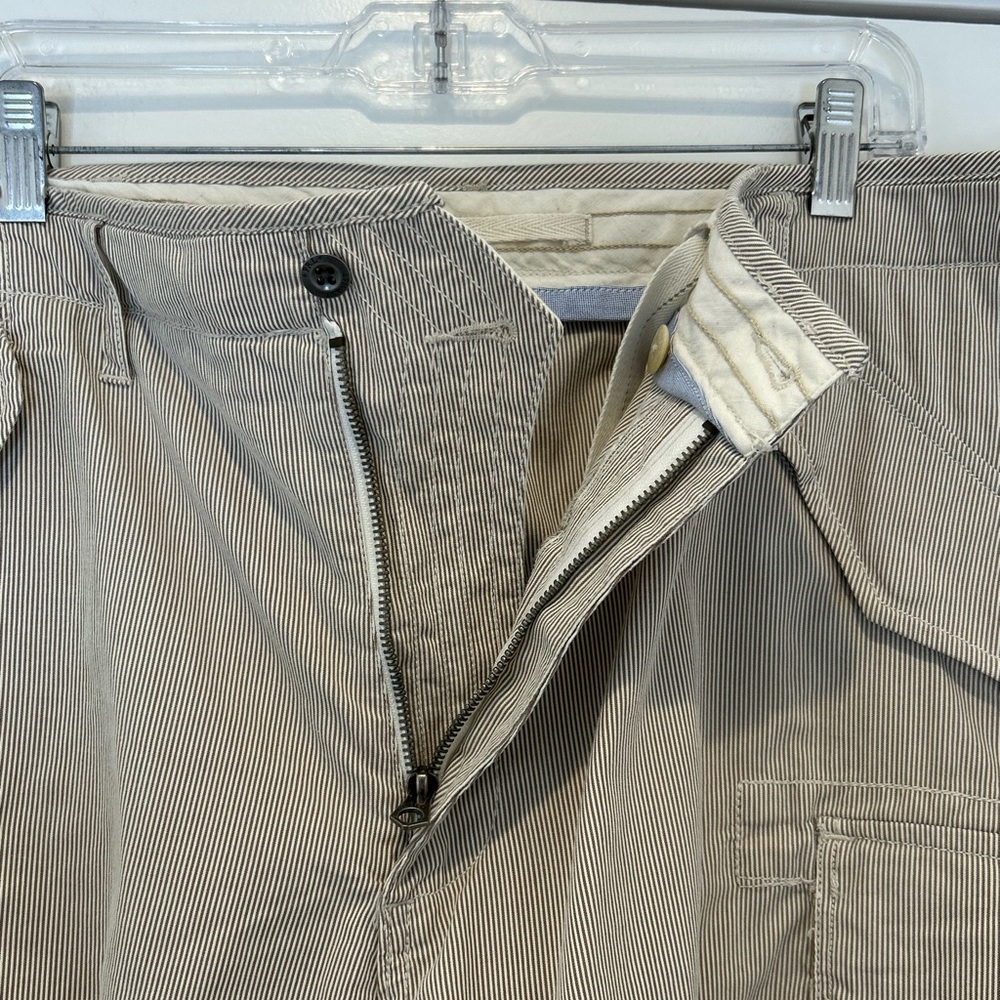 Polo Ralph Lauren Shorts Men's Seersucker Cargo Military Paratrooper NWT 40 - Picture 3 of 16